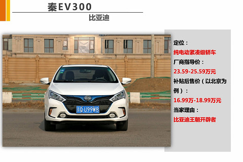 比亚迪秦EV300