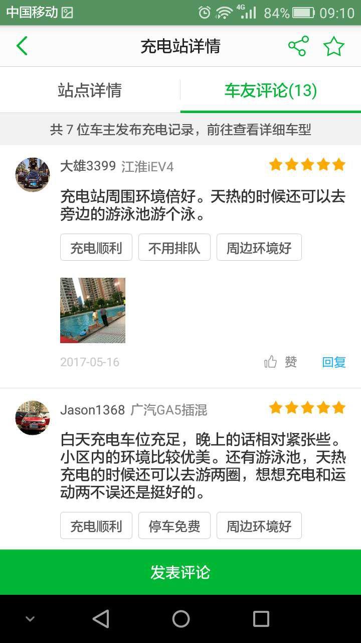 電亮中國第四季：最受歡迎的充電站點評選第一周捷報頻傳