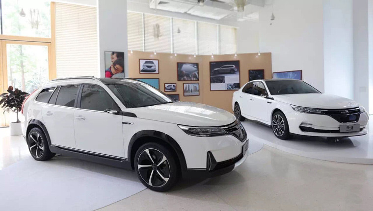基于薩博9-3平臺 NEVS兩款概念車實車即將亮相上海CES