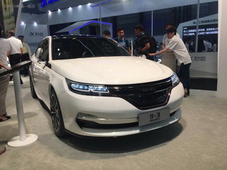 基于萨博平台打造 NEVS 9-3系列概念量产车2107亚洲CES首发