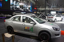 純電動(dòng)新兵 實(shí)拍江淮和悅iEV4純電動(dòng)車