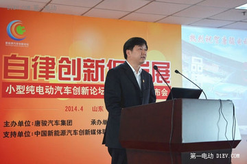 李新胜：小型电动车产业是战略性新兴产业