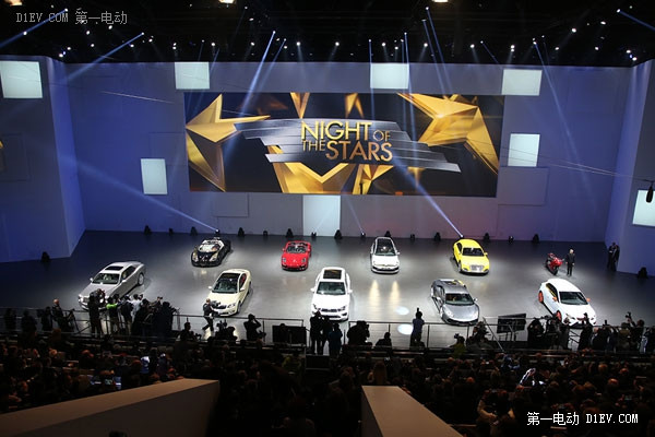 大众汽车集团旗下10大汽车品牌明星车型亮相“大众汽车集团之夜”