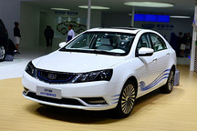 2014北京车展 吉利EC7油电混合版车型亮相