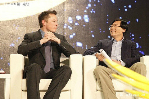 马斯克与杨元庆