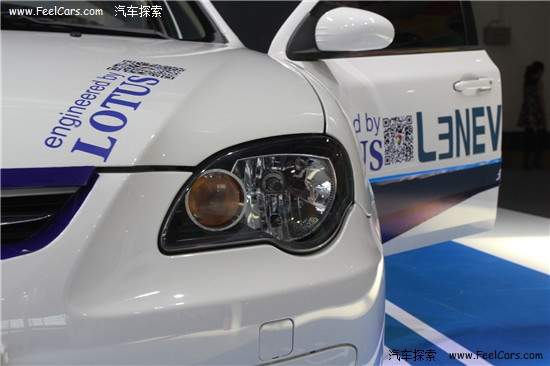 2014北京車展：蓮花L3 NEV純電動(dòng)車實(shí)拍