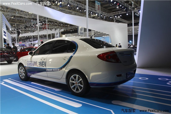 2014北京車展：蓮花L3 NEV純電動(dòng)車實(shí)拍