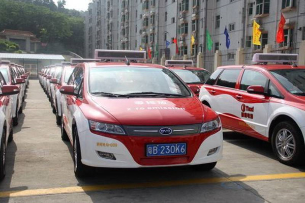 深圳将推广新能源汽车2.5万辆