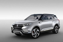 雙龍XLV混動概念車即將亮相北京車展
