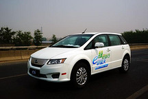 比亞迪e6節(jié)電賽炫耀里程：24%電量跑百余公里