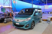 2014北京車展探館 比亞迪M3混動車型曝光