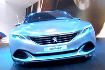 標致EXALT概念車開啟未來之門