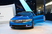 新合作下的新能源車 實(shí)拍DENZA騰勢電動車