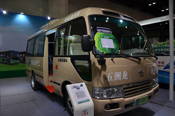 五洲龙“支路之王”纯电动小巴出击2014道路运输展
