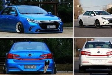 低趴+暴走族 比亚迪秦改HellaFlush风格