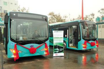 西安公务用车公交车优先推广新能源汽车