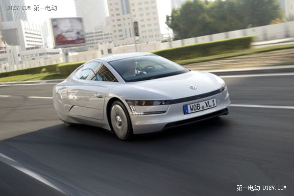 大眾XL1插電式混合動力車型