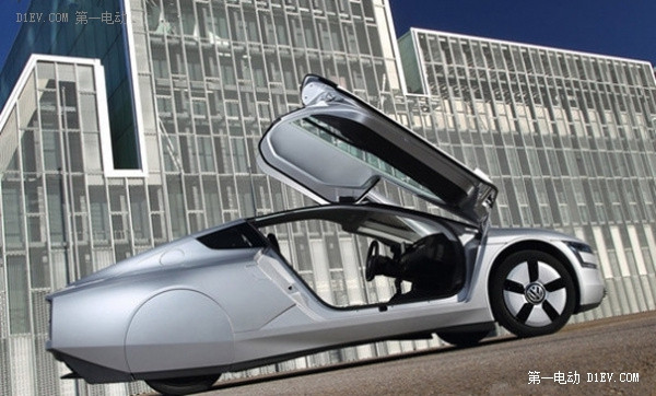 大眾XL1插電式混合動力車型