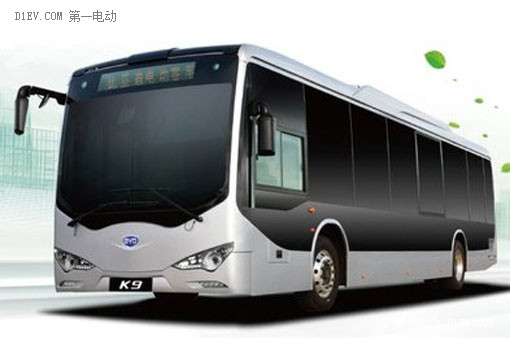 比亞迪K9電動大巴
