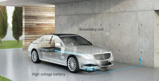 BMW and Mercedes team on wireless car charging