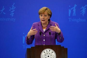 默克尔清华演讲：德国将就可持续发展与中国合作