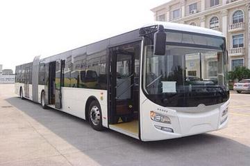 装载北京佩特来电驱动系统的18米纯电动客车出口德国