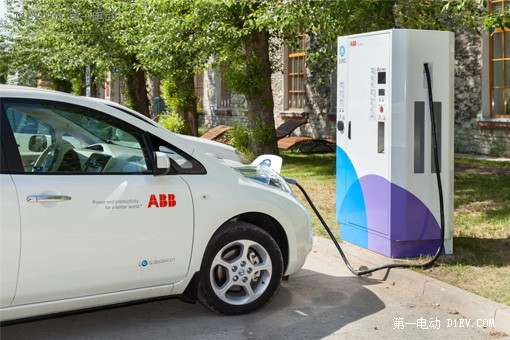 ABB建設的快速充電樁