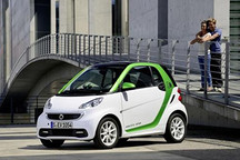 零排放smart fortwo電動(dòng)車上市試駕