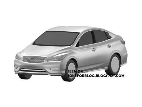 專利圖曝光 英菲尼迪LE電動(dòng)車申報(bào)圖曝光