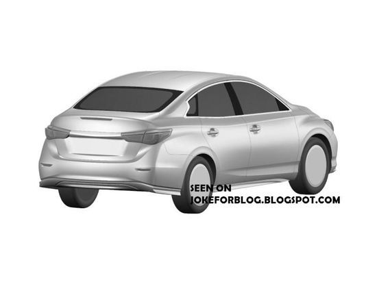 專利圖曝光 英菲尼迪LE電動(dòng)車申報(bào)圖曝光