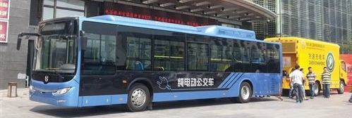 網(wǎng)上曝出的正道純電動(dòng)大巴車照片
