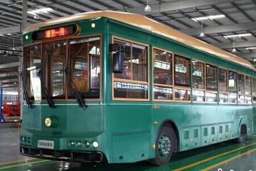 “珠海造”纯电动观光巴士运往北京 十一上路运营