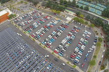 507辆电动汽车欢聚美国加州  新吉尼斯世界纪录诞生