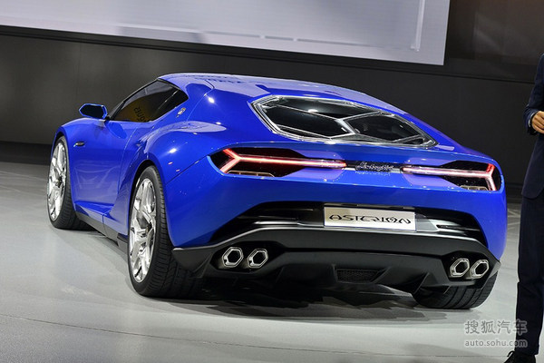 Реальный снимок Lamborghini Asterion