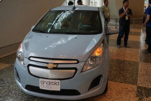 雪佛蘭電動(dòng)汽車SPARK EV成為安卓手機(jī)配件