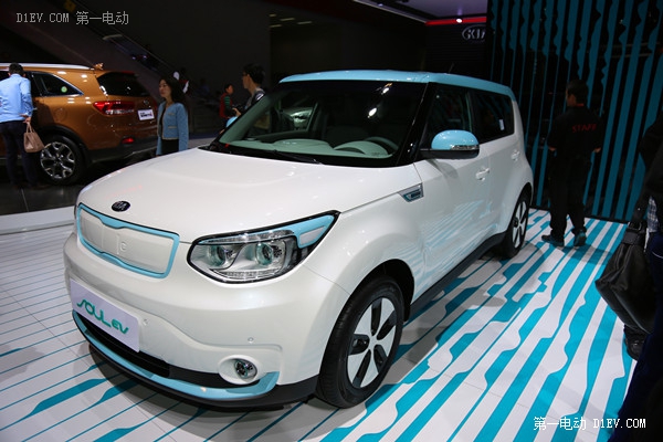 Kia Motors Soul EV дебютирует в Китае с запасом хода 148,8 км