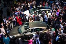 2014广州车展开幕 首办电动汽车展