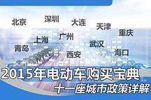 11城市政策詳解 2015年電動車購買寶典