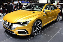 亮點(diǎn)不少 車展實(shí)拍大眾Sport Coupe GTE
