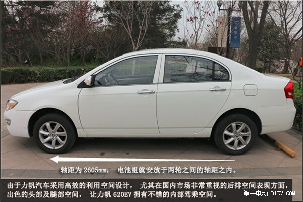 不懼限行 250公里續(xù)航實(shí)測(cè)力帆620EV