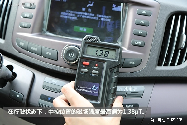 別被謠言忽悠 比亞迪E6純電動汽車輻射測試