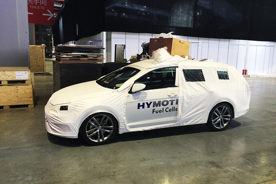 [探馆]Golf HyMotion 大众燃料电池车