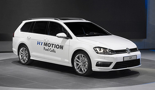 [探馆]Golf HyMotion 大众燃料电池车