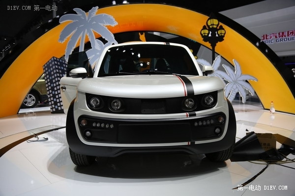 上海車展探館之北汽新能源三劍客