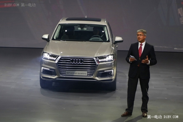 2015上海車展大眾之夜 4款重磅新能源汽車首發(fā)