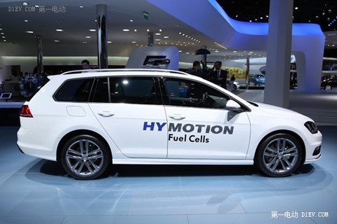 续航500公里 大众高尔夫SportVariant HyMotion燃料电池车国内首发