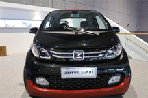 上海車展眾泰推E200/芝麻E30 組成電動車江南四杰