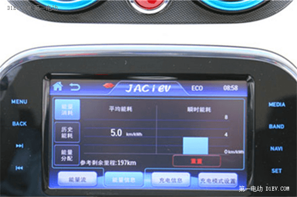 續(xù)航200公里 江淮iEV5電動(dòng)汽車輕松游巢湖