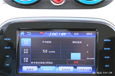 续航200公里 江淮iEV5电动汽车轻松游巢湖