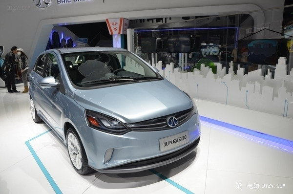 上海車展大搜羅 1、2號(hào)館電動(dòng)汽車集錦
